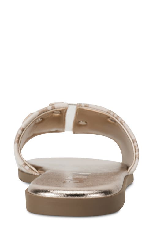 Dkny Women's Waltz Flat Sandal In Bone