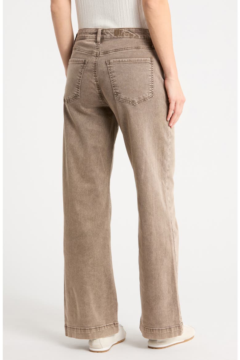 Jo High Waist Ankle Straight Leg Jeans, Alternate, color, MOCHA LATTE