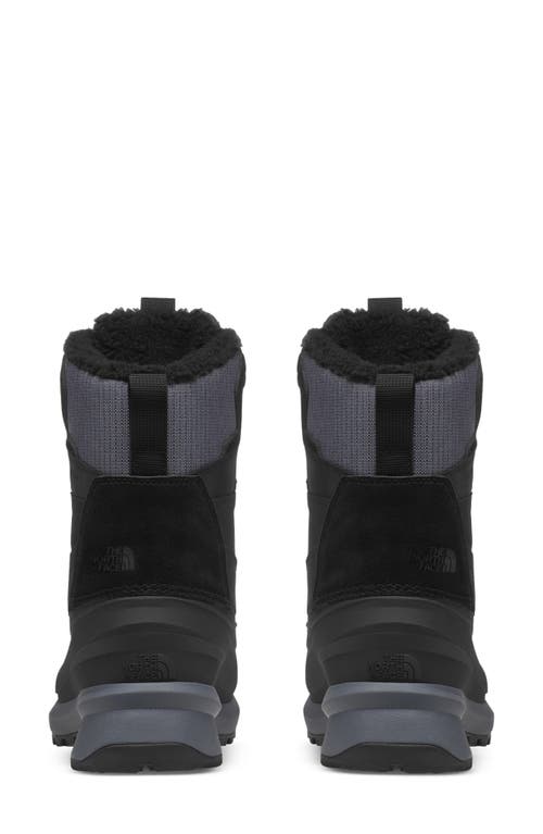 The North Face Chilkat V400 Waterproof Hiking Boot In Black