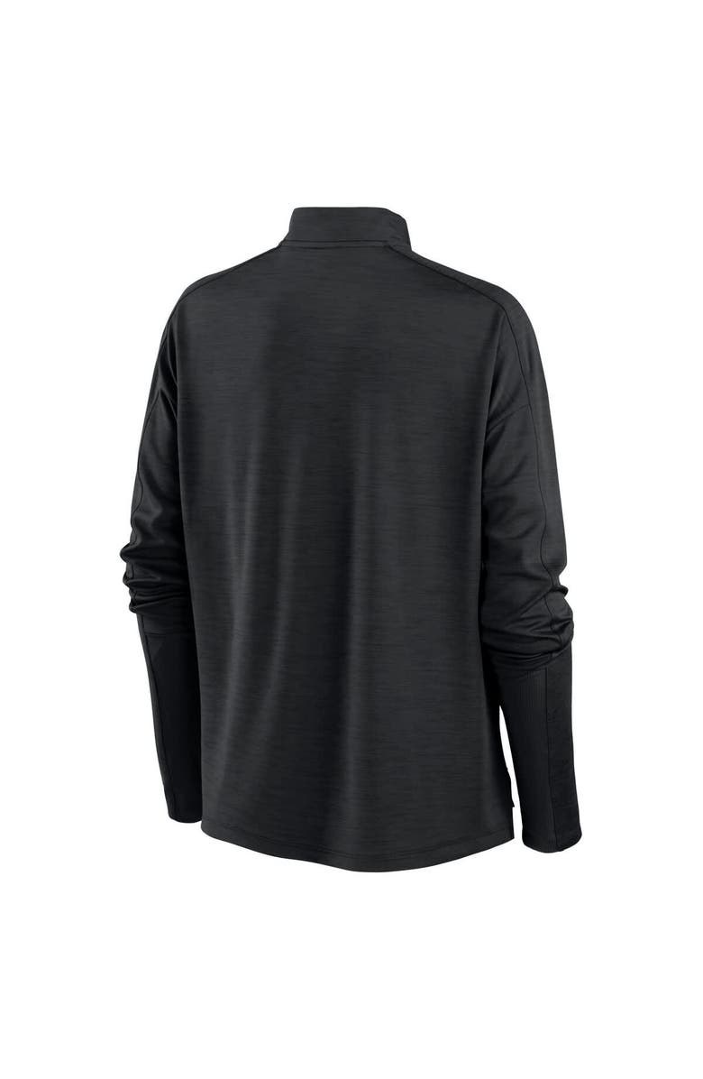 Nike Women's Nike Black San Francisco Giants Pacer Quarter-Zip Top, Alternate, color, Black