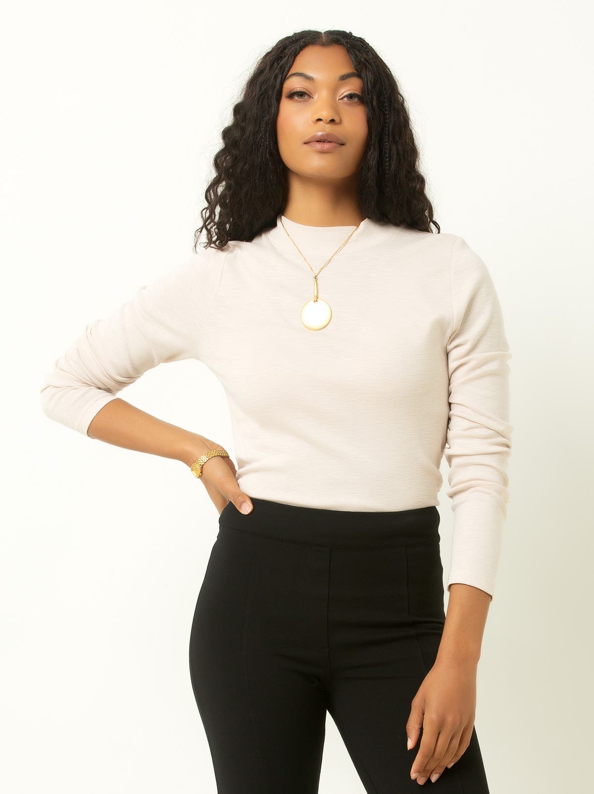 Long Sleeve Knit Top - image 5