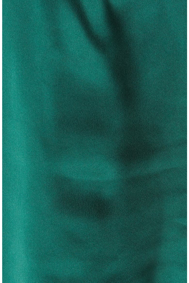 Racerback Washable Silk Short Pajamas, Alternate, color, HUM FOREST