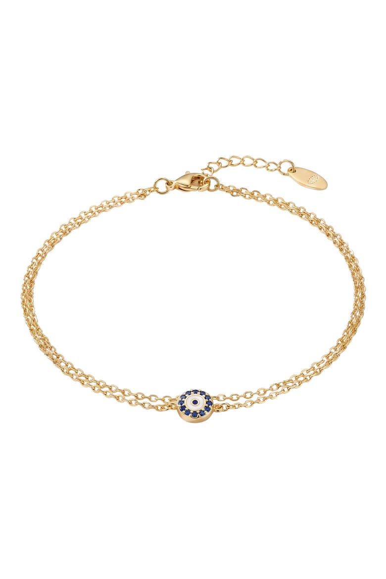 Mia Evil Eye Anklet, Main, color, GOLD