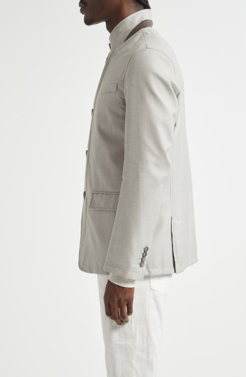 Herno Blazer In Byron In Neutral