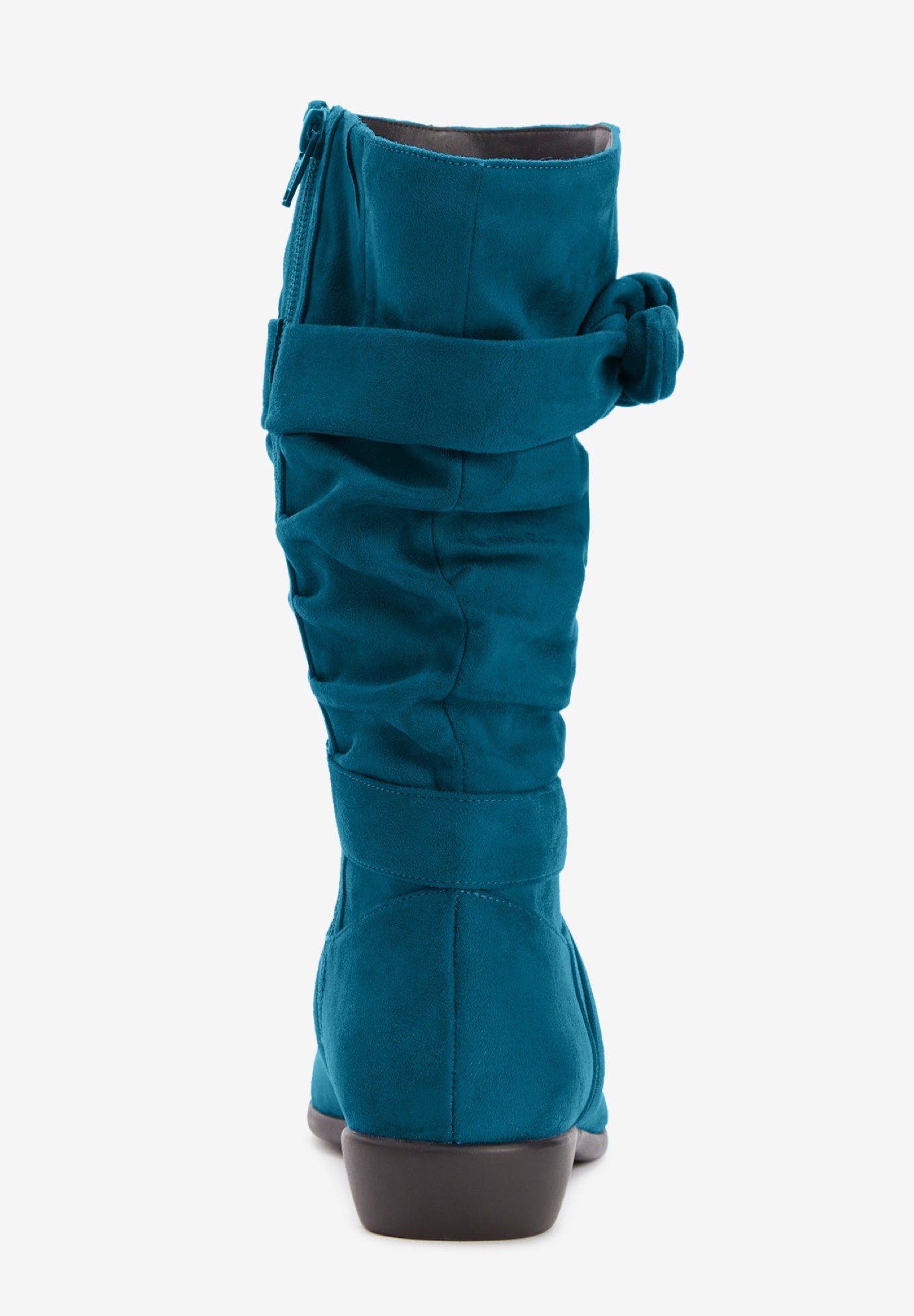Heather Wide Calf Boot, Alternate, color, TEAL