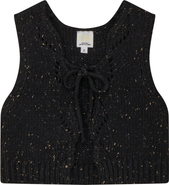 Clô Knit Vest with Turbular Knit String