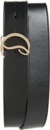 Christian Louboutin Mooncrest Reversible Leather Belt