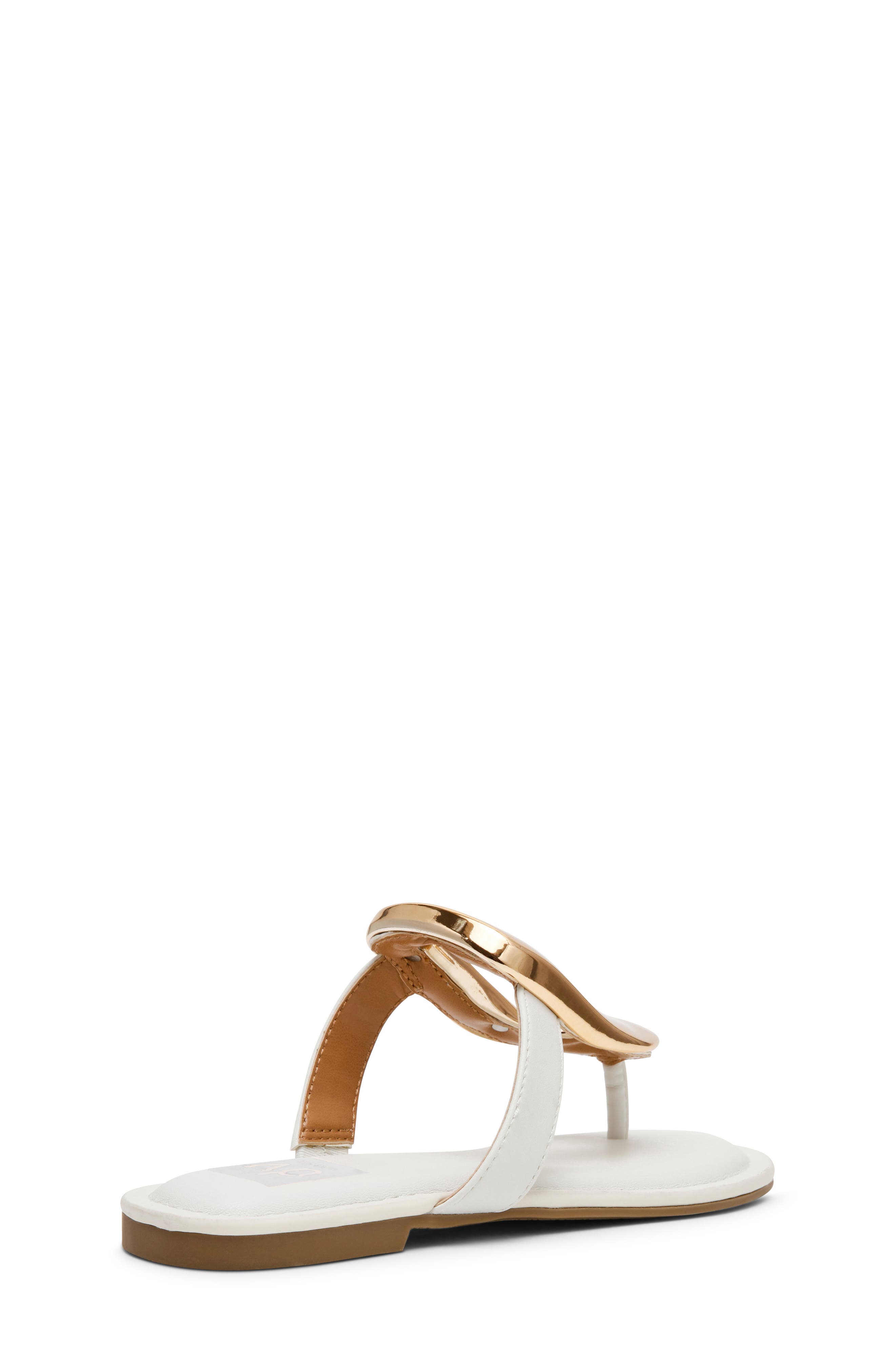 DV by Dolce Vita Kids' Chille Flip Flop, Alternate, color, White