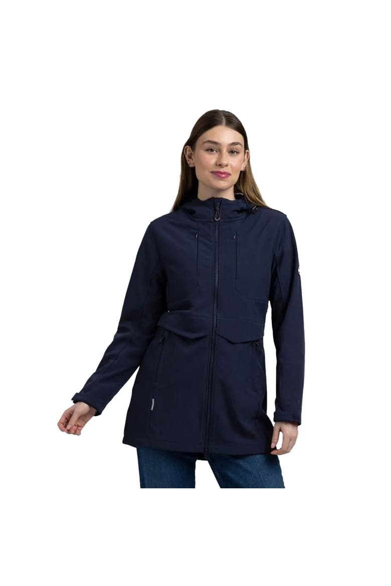 Aylmer Soft Shell Jacket, Alternate, color, Navy Marl