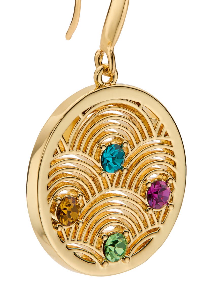 Kurt Geiger London Southbank Disc Drop Earrings, Alternate, color,