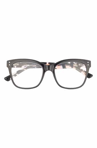 Fashion Dot Square Reading Glasses