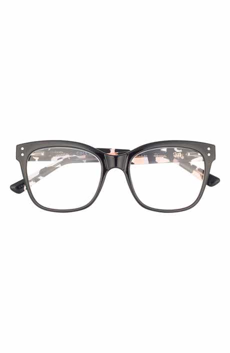 Fashion Dot Square Reading Glasses