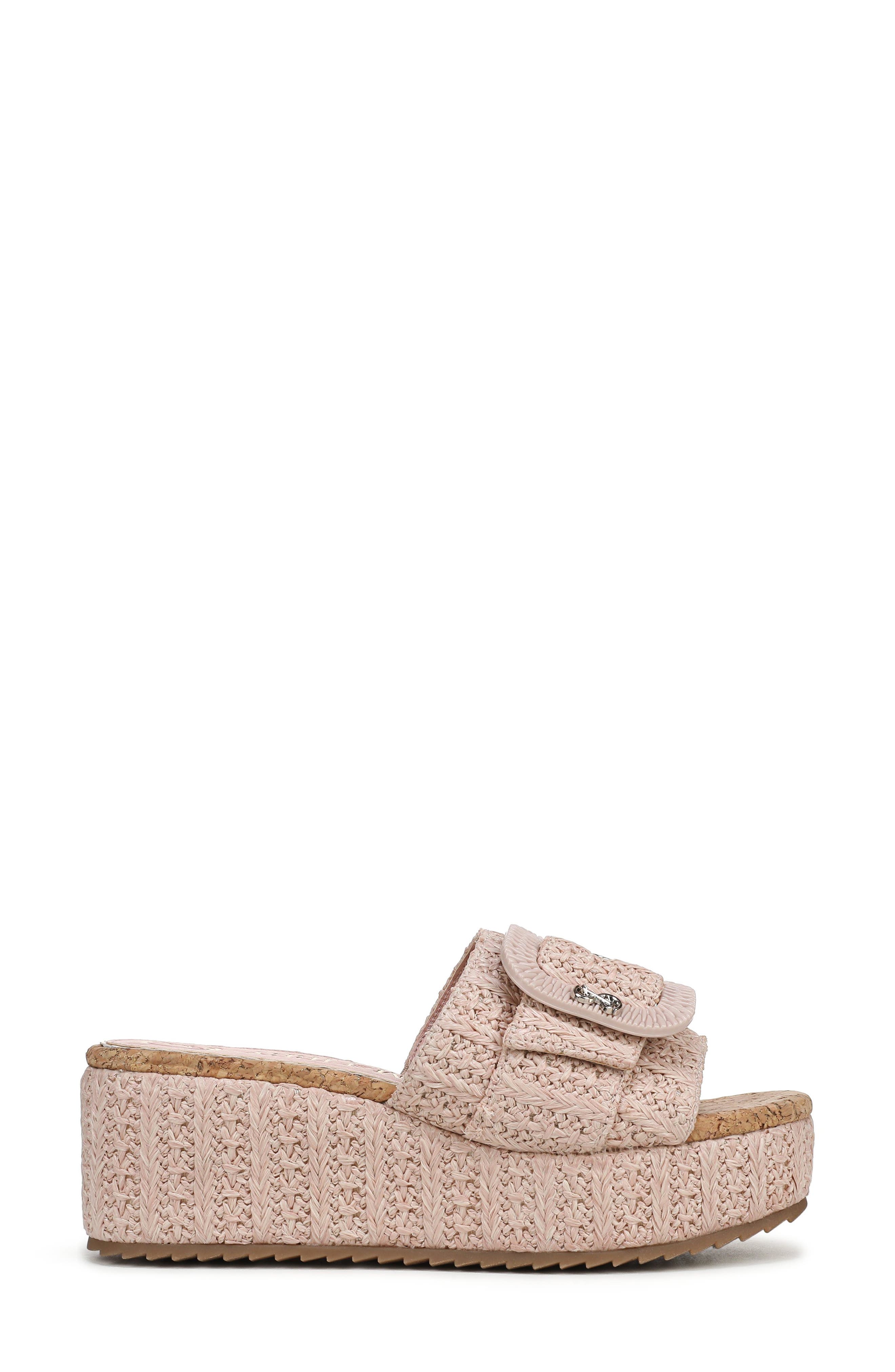 Crysta Platform Slide Sandal, Alternate, color, LIGHT MAUVE MIST