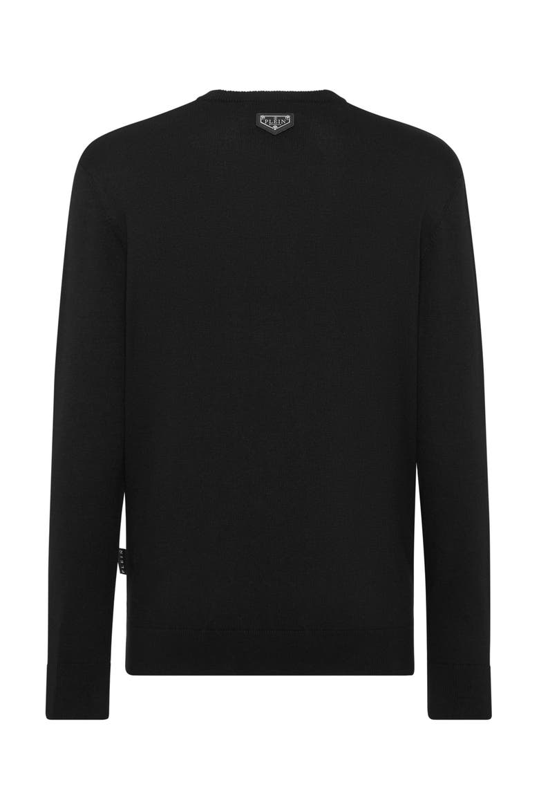 Round Neck Pullover 1978 Men, Alternate, color, black