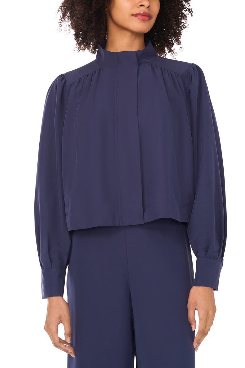 Zip Front Jacket, Alternate, color, CLASSIC NAVY
