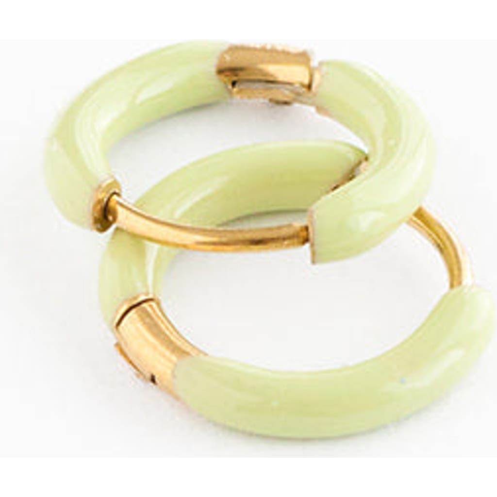 Pip Pop Enamel Hoop Earrings