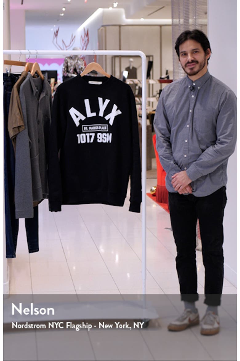 Arch Logo Graphic Sweatshirt video