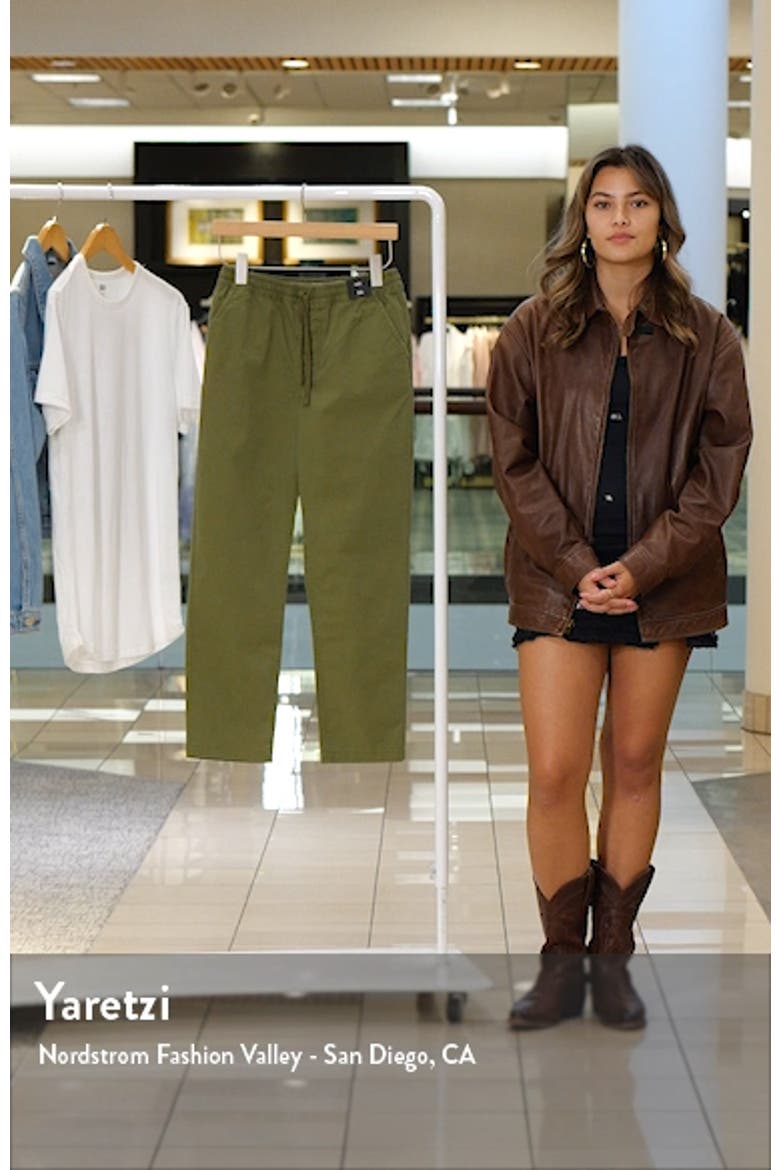 Range Relaxed Fit Elastic Waist Pants video