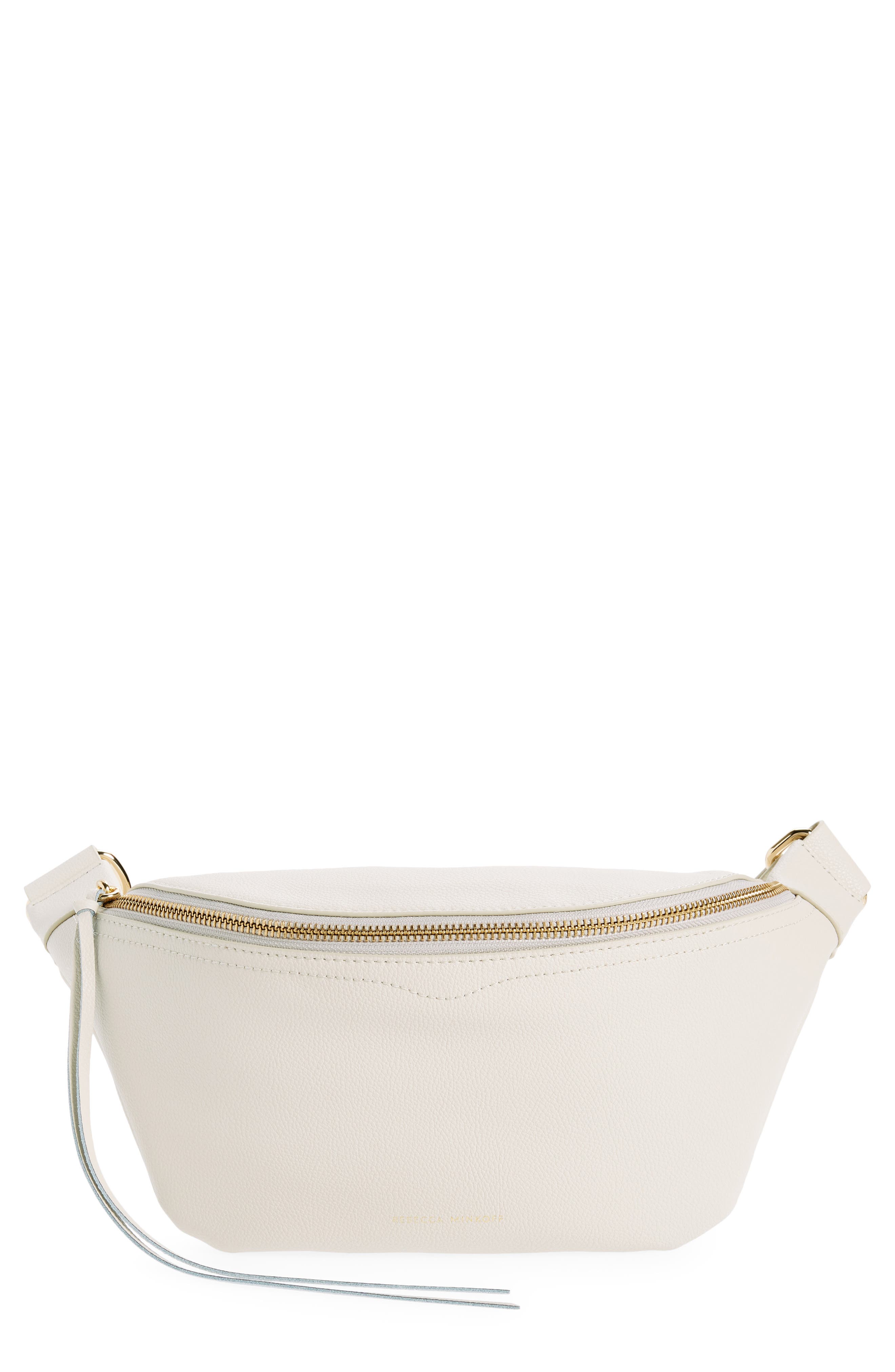 Rebecca Minkoff Bree Leather Belt Bag, Main, color, 