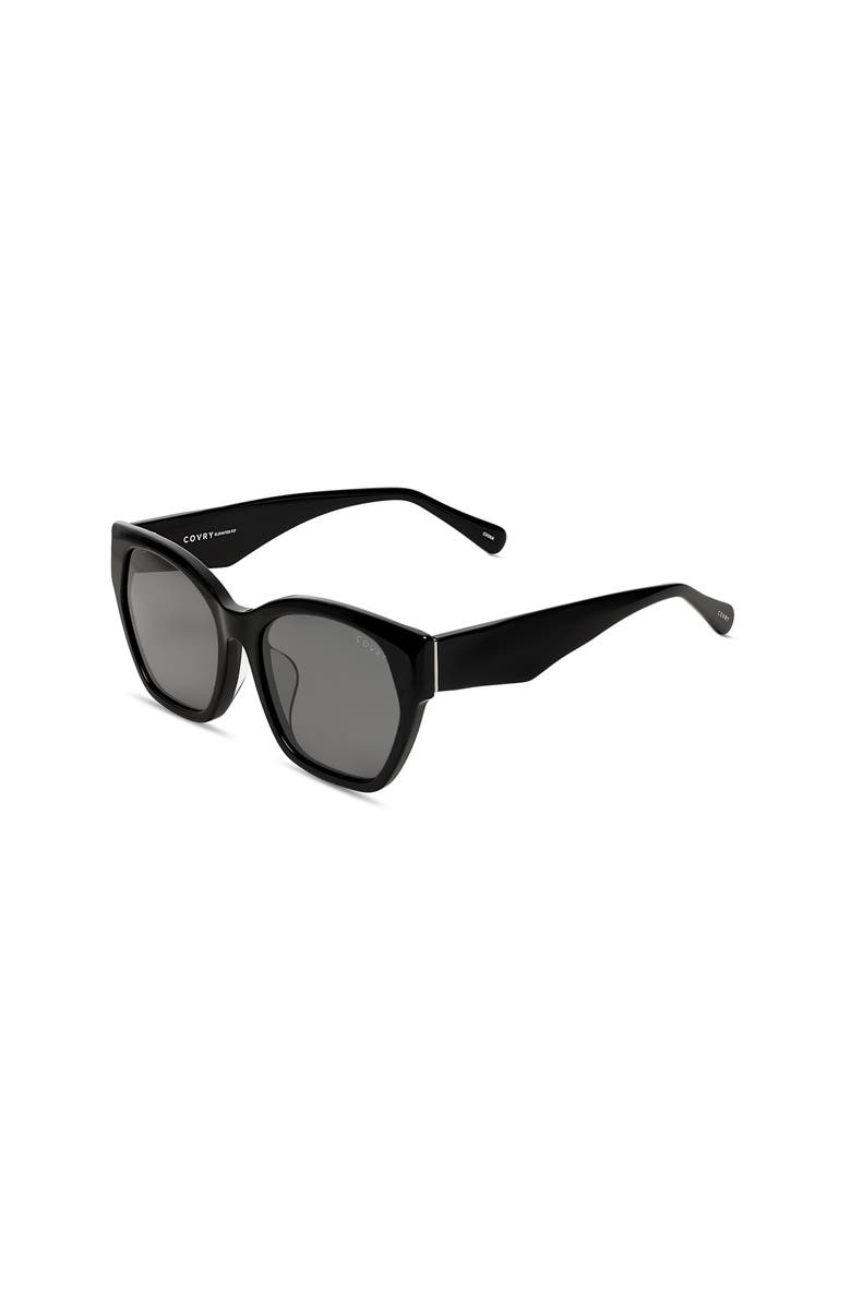 COVRY Irena Sunglasses, Alternate, color, Black