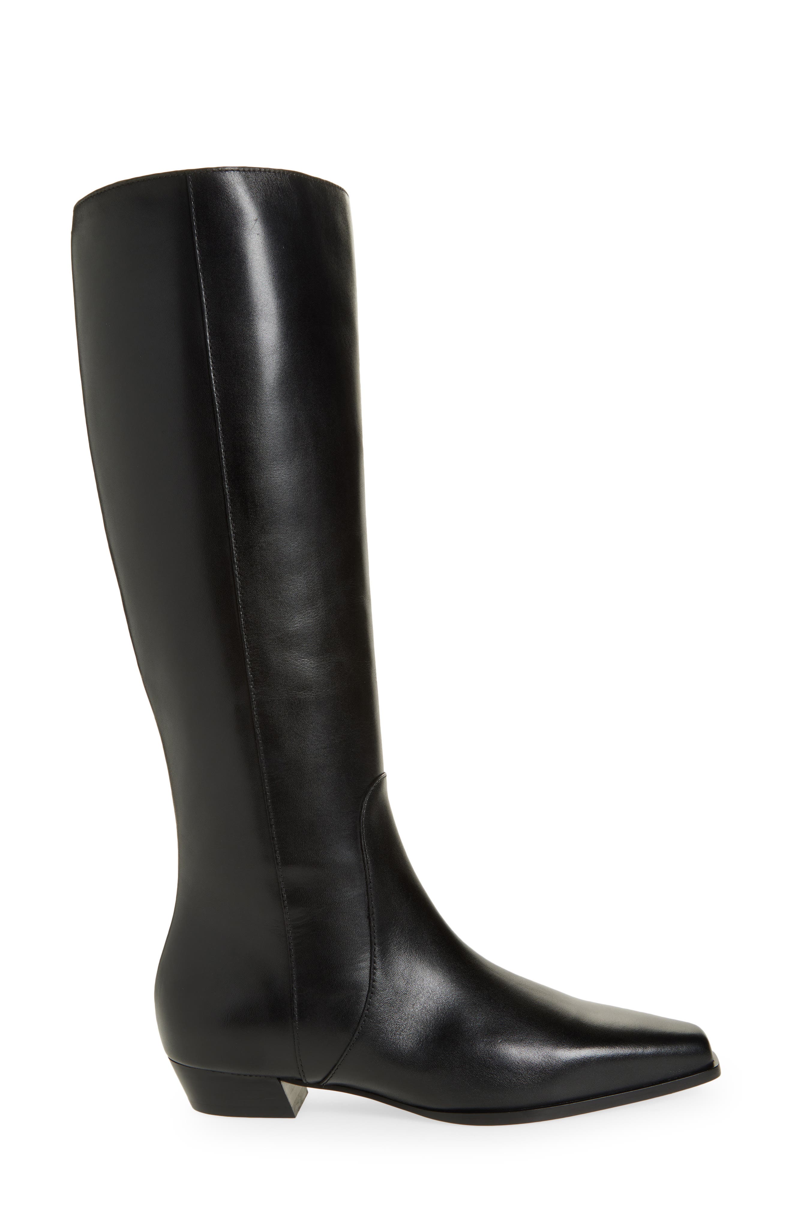 rag & bone Joni Knee High Boot, Alternate, color, Black