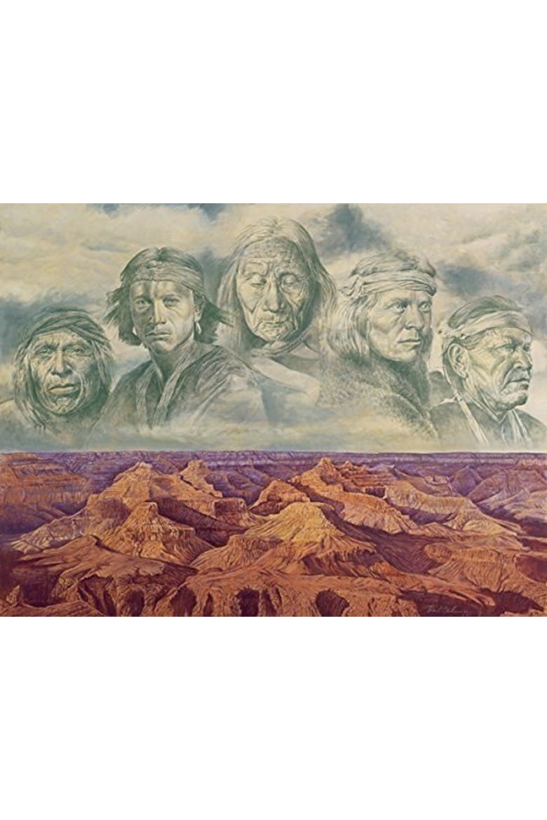 Grandfather Earth 500 piece Jigsaw Puzzle for Adults, Alternate, color, Multicolor