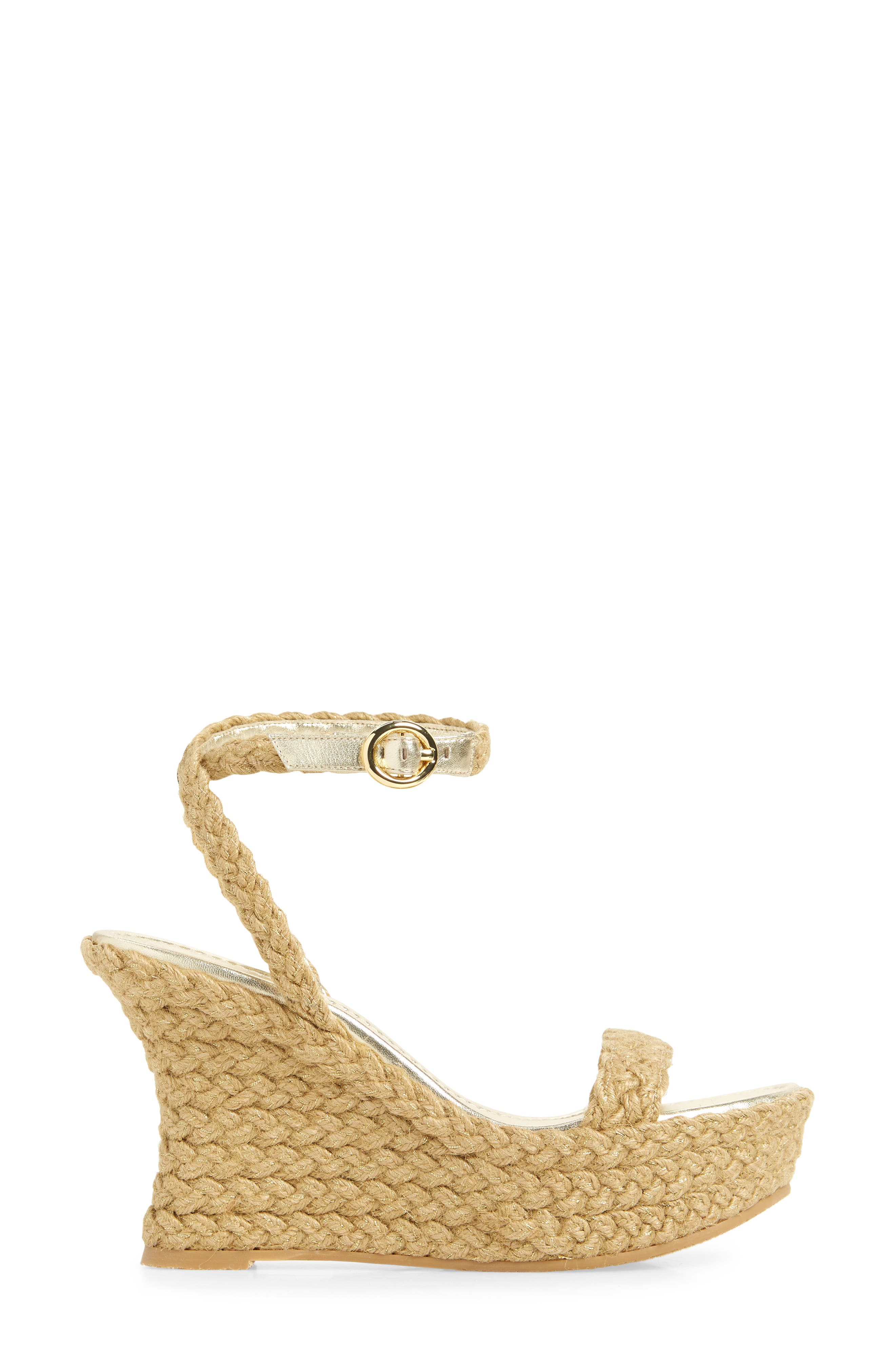 Stuart Weitzman Braida Strap Espadrille Wedge Sandal, Alternate, color, 