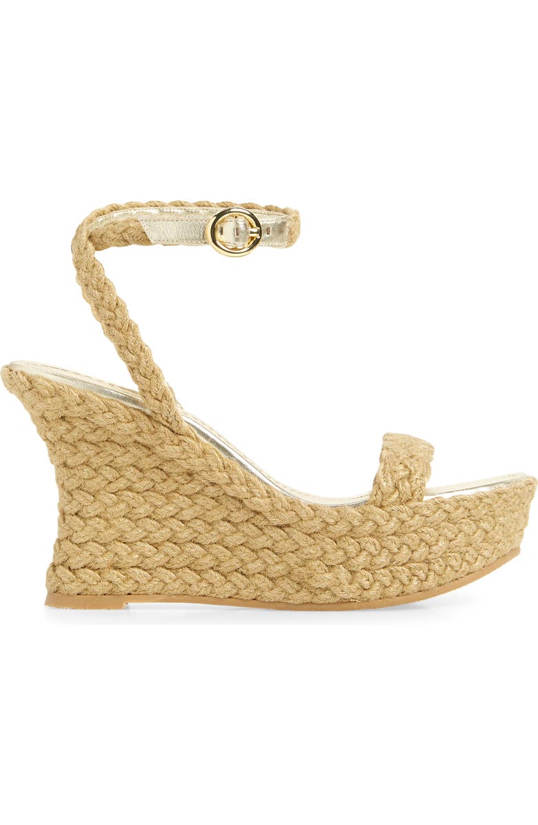 Stuart Weitzman Braida Strap Espadrille Wedge Sandal, Alternate, color,