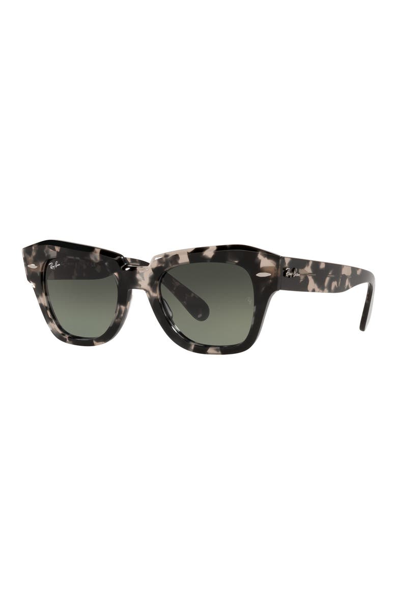 State Street 52mm Sunglasses, Alternate, color, GRAY HAVANA/ GREY GRADIENT