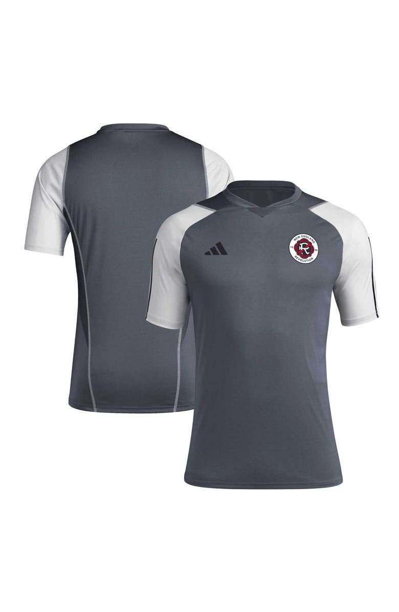 adidas Men's adidas Gray New England Revolution 2024 AEROREADY Training Jersey, Alternate, color, 