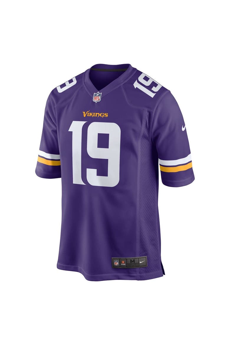 Men's Nike Adam Thielen Purple Minnesota Vikings Game Jersey, Alternate, color, Purple