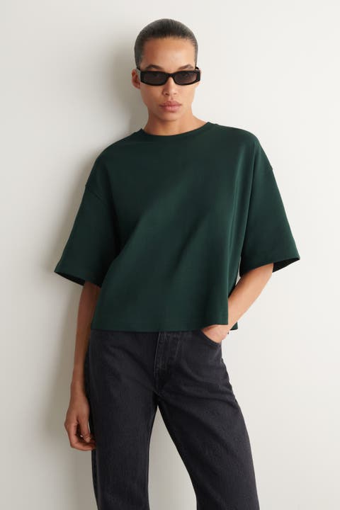 Oversized Boxy Cotton T-Shirt
