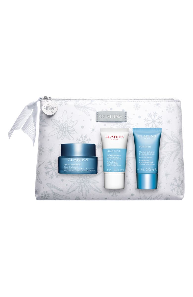 Clarins Hydra-Essentiel Set USD $66 Value, Main, color, 