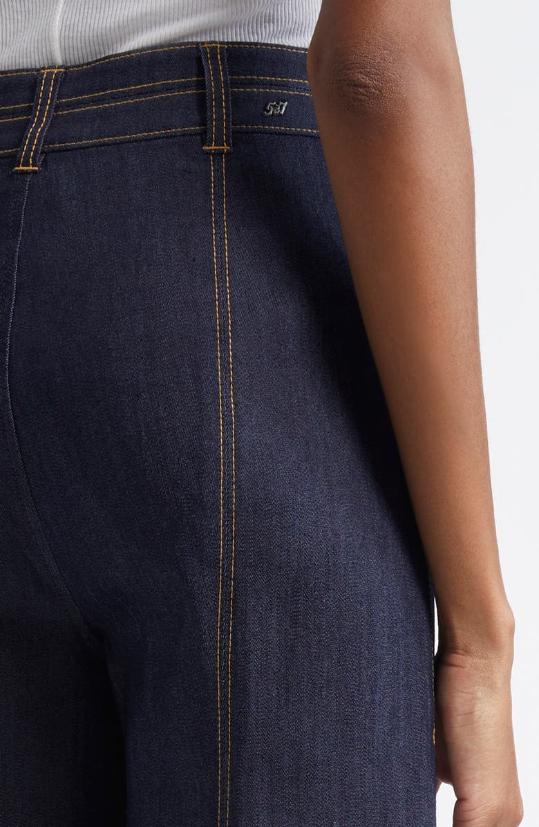 Cinq à Sept Dorothea Flare Jeans, Alternate, color, Indigo