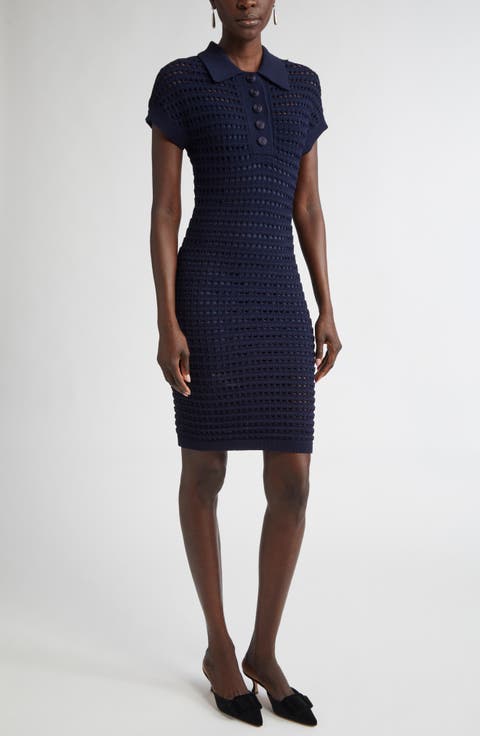 Casey Pointelle Knit Dress