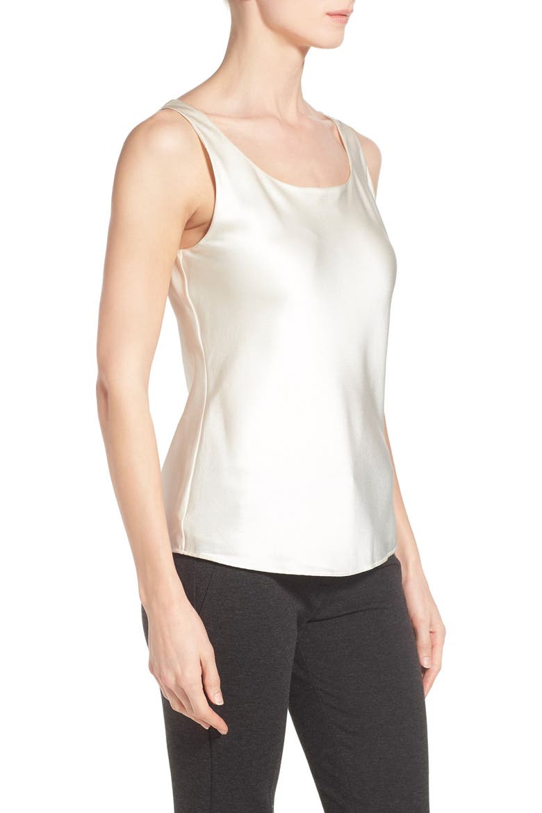 Silk Charmeuse Tank, Alternate, color, CLOUD