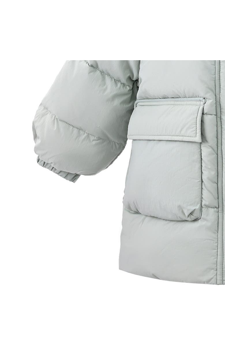 Mimi Tutu Heart-Quilted Puffer Jacket, Alternate, color, Blue