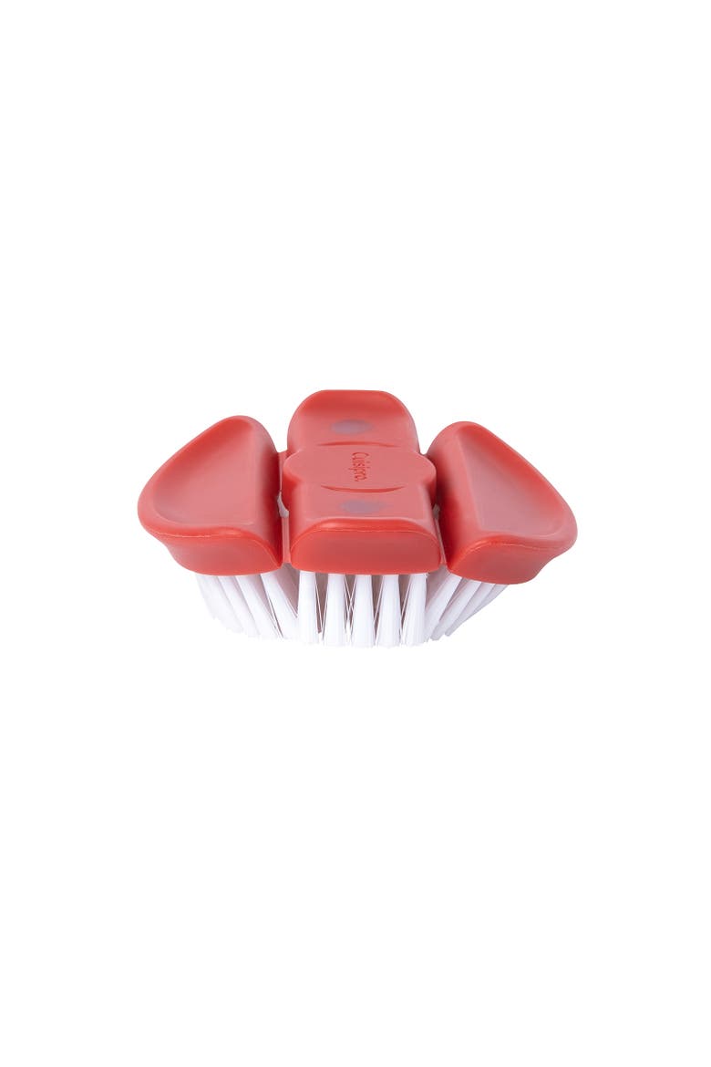 Vegetable Cleaning Brush 2 Pack, 3.5", 1 Soft 1 Hard, Alternate, color, Multicolored
