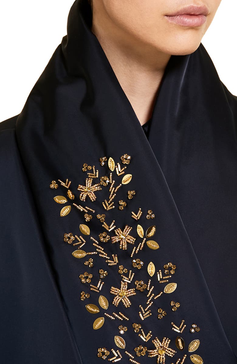 Marina Rinaldi Pisa Embellished Quilted Coat, Alternate, color, 