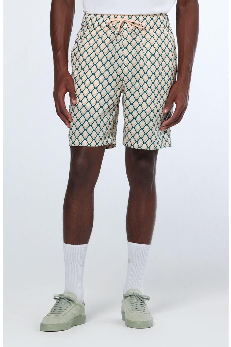Fave Relaxed Straight Shorts, Main, color, LIGHT BEIGE