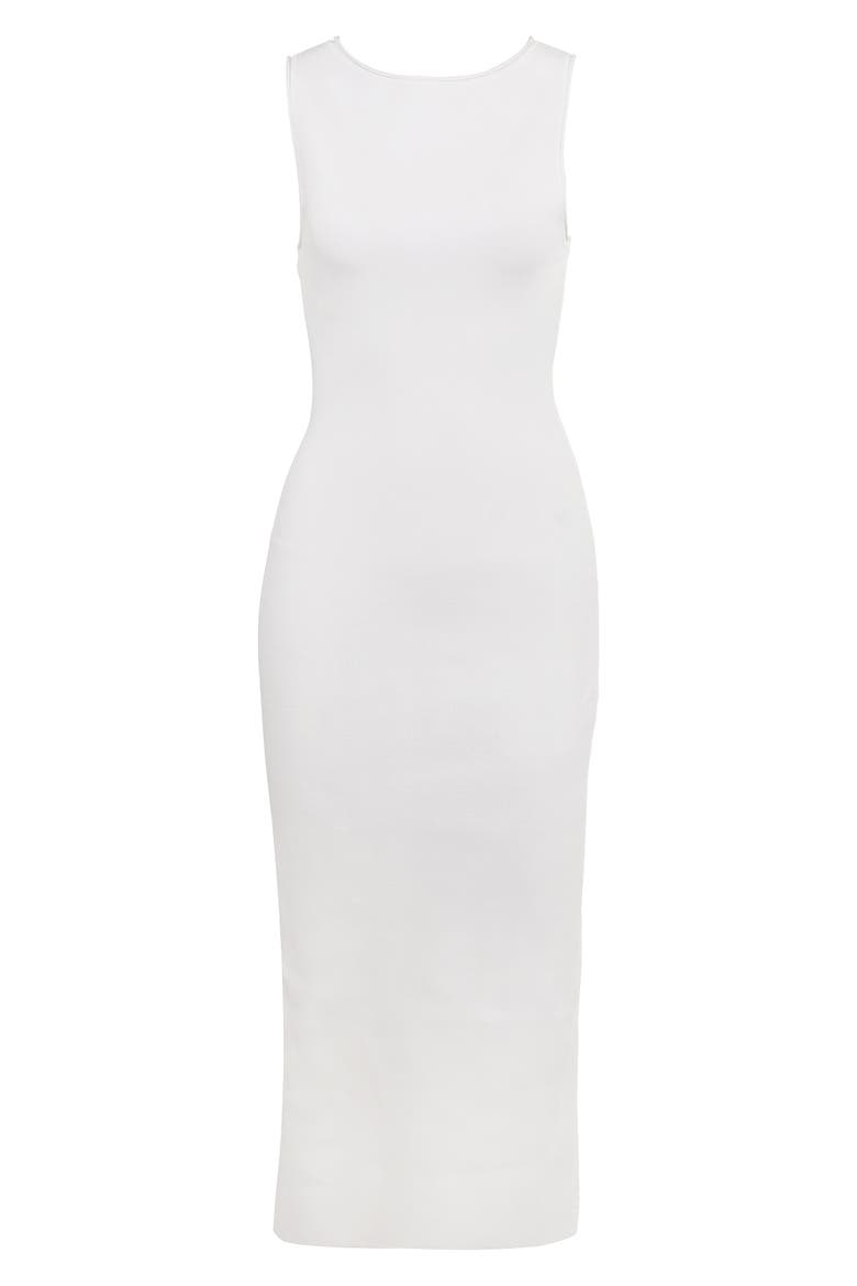 Noli Sleeveless Body-Con Sweater Dress, Alternate, color, CLOUD DANCER