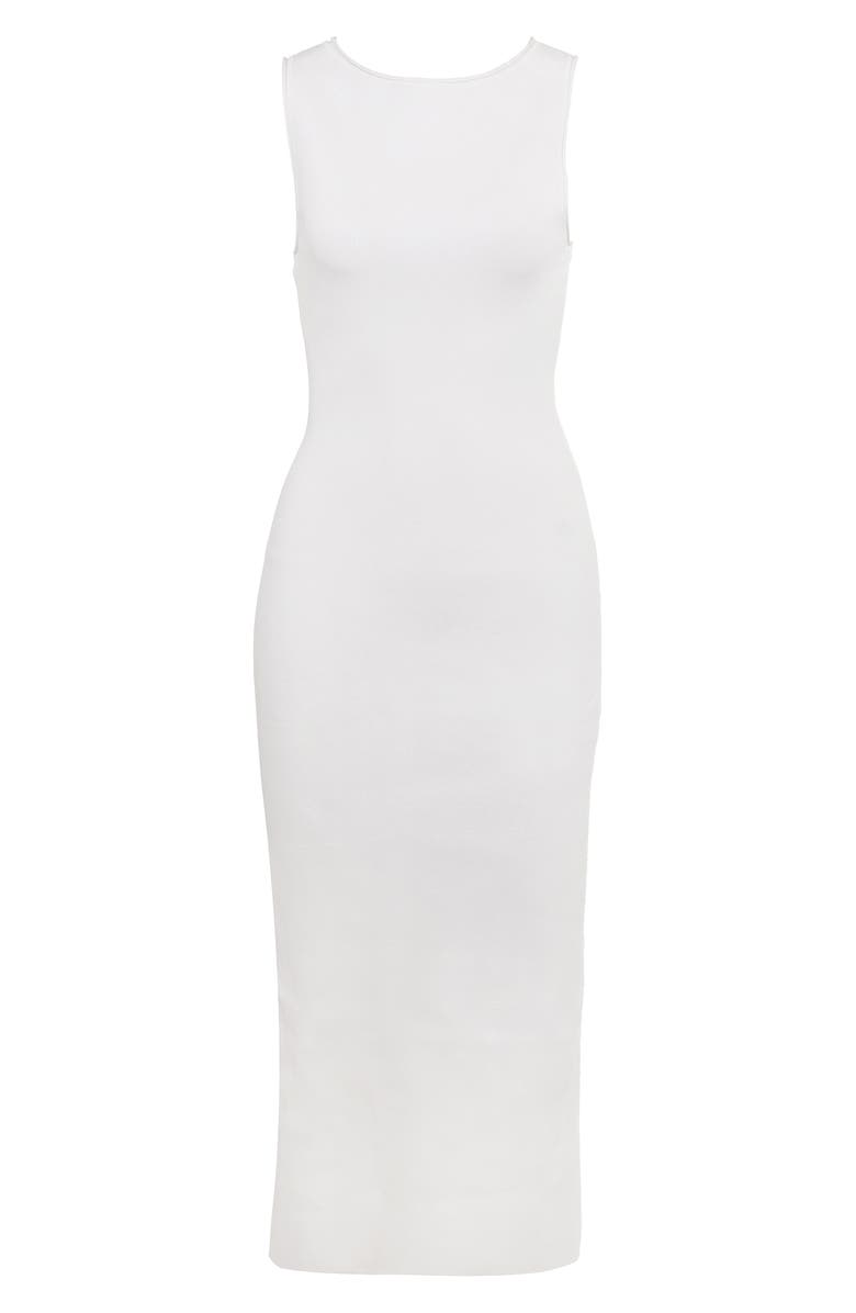 HOUSE OF CB Noli Sleeveless Body-Con Sweater Dress, Alternate, color, Cloud Dancer