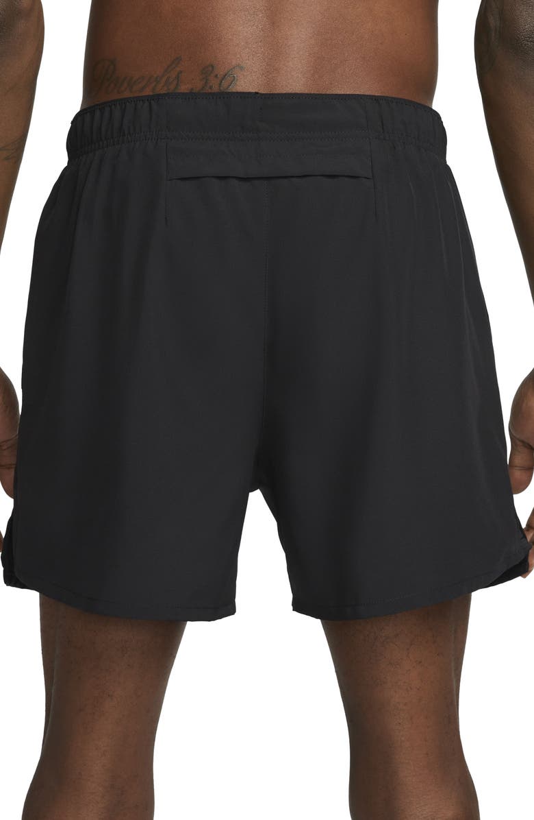 Nike Dri-FIT Challenger 5-Inch Brief Lined Shorts, Alternate, color, Black/ Black/ Black