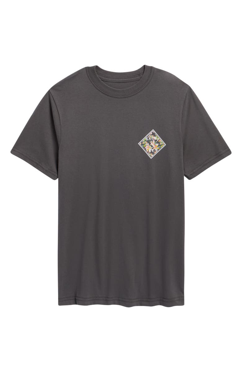 Salty Crew Kids Tippet Fill Cotton Graphic T-Shirt, Main, color, Charcoal