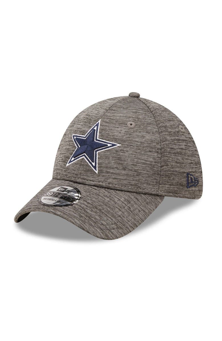 New Era Men's New Era Gray Dallas Cowboys Essential 39THIRTY Flex Hat, Alternate, color,