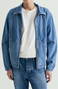 Scalpers Denim Bomber Jacket
