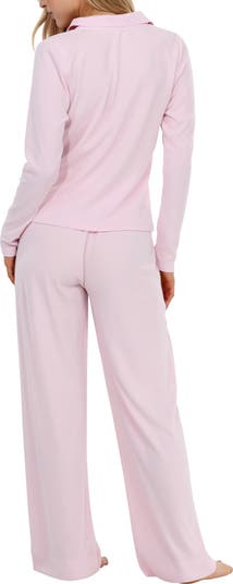 Coffee Club Waffle Knit Pajamas