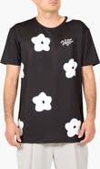VAST Flower Patch Aqua Terra Performance T-Shirt