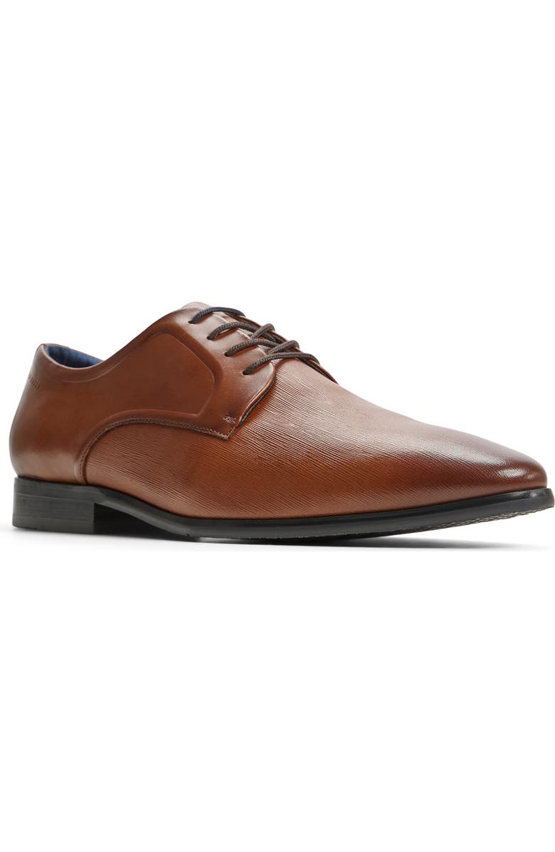 Ted Baker London Connor Plain Toe Derby, Main, color, Tan