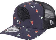 New Era Men's New Era Navy/Black Arizona Cardinals Adventure Drinks Pattern 9SEVENTY Stretch-Snap Hat